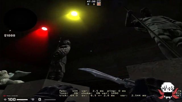 Страшная хоррор карта в CS GO! ВМЕСТЕ С ЛЕГЕНДОЙ ! смотреть онлайн