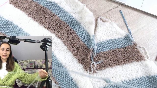 Реглан снизу #10. Сшивание регланных линий и подрезов смотреть онлайн