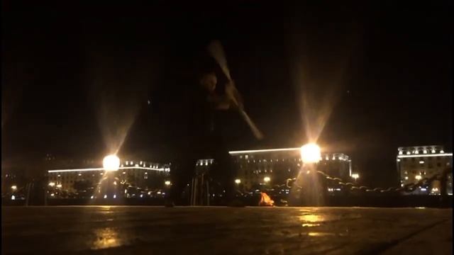 Разминка в Парке Горького. Краби крабонг, Муай Тай боран. Парные мечи. смотреть онлайн