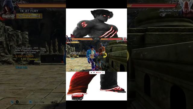Jin Rage Drive Combo Tekken 7 смотреть онлайн