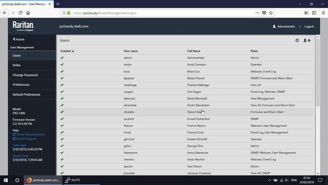 Adding roles and users to a Raritan PDU using the JSON RPC SDK смотреть онлайн