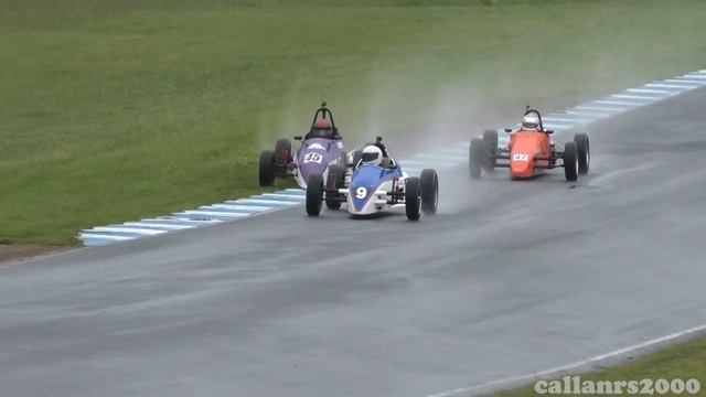 Great close racing Formula Vees Races 1-3 Round 5 TCRC Baskerville 2022 sideways & spin смотреть онлайн