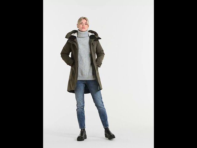 Didriksons, Парка зимняя DIANA 503158-384 (зеленый туман) смотреть онлайн