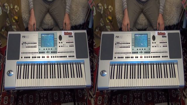 KORG PA 50 professional arranger synth performing Pop Beat music in Full HD 3D смотреть онлайн