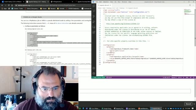 Hadoop MapReduce in Ubuntu in WSL 2 смотреть онлайн