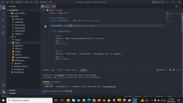 14. Sort and Slice Function in React Js ES6 (2023) || Developers Diary смотреть онлайн