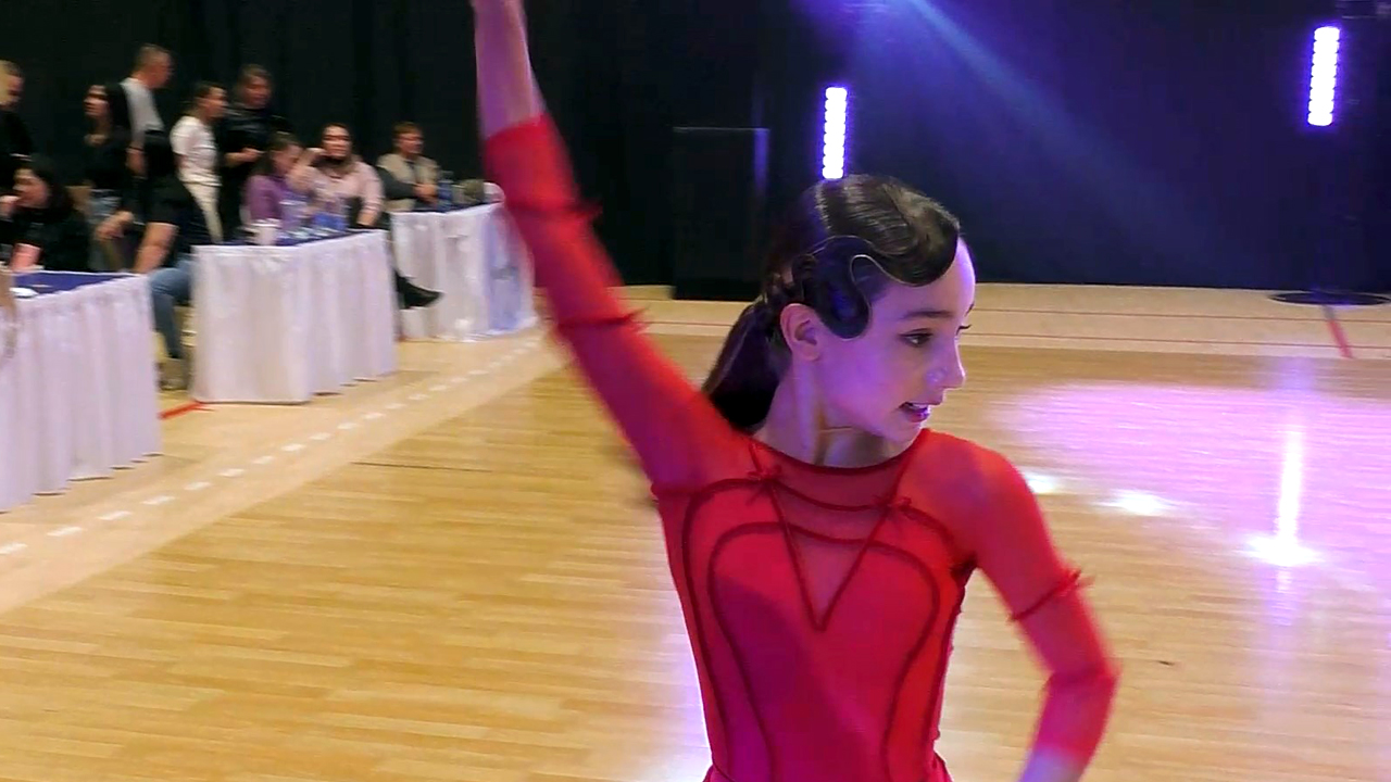 Дети-2 Соло, La (3 танца) (E класс) 1/2 финала | Чемпионат БФТ (16.04.2022, Минск) бальные танцы смотреть онлайн