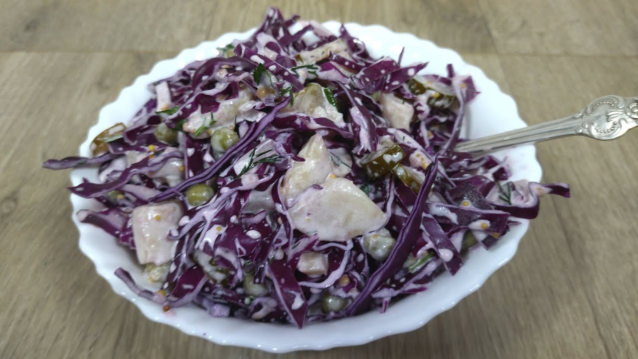 Готовлю всеми забытый старинный салат "МЕСИВКО" - Cалат из простых продуктов смотреть онлайн