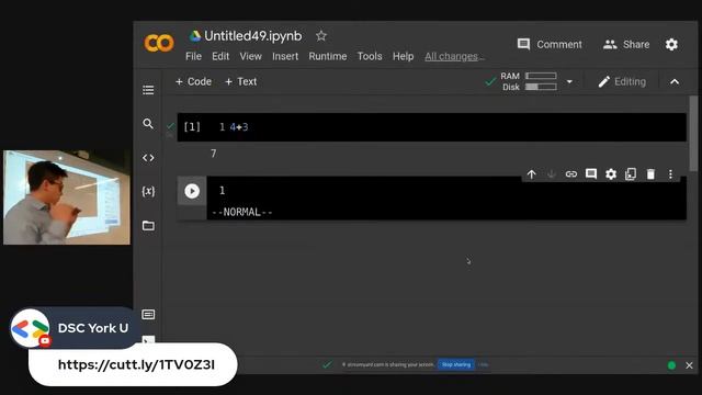 A Guided Introduction to Machine Learning using Tensorflow and Google Colab (ONLINE) смотреть онлайн