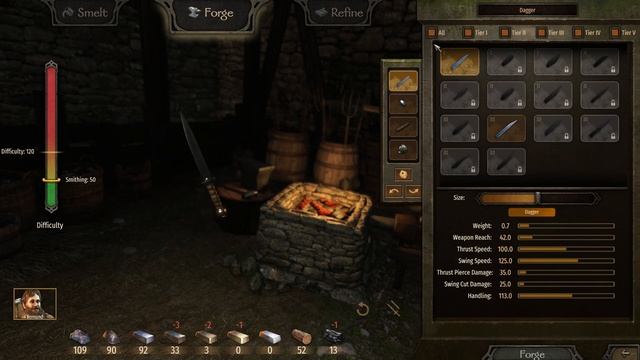 Крафт и кузнечеое дело в Mount and Blade 2 Bannerlord: как крафтить и создавать оружие смотреть онлайн