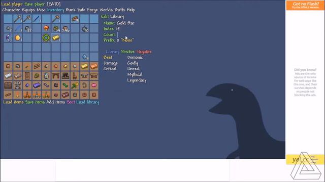 Terraria PC Save Editor смотреть онлайн