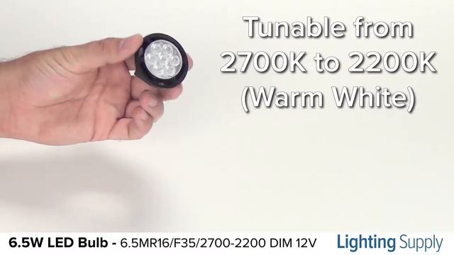 Philips 6.5W LED MR16 Bulb (6.5MR16/F35/2700-2200 DIM 12V) смотреть онлайн