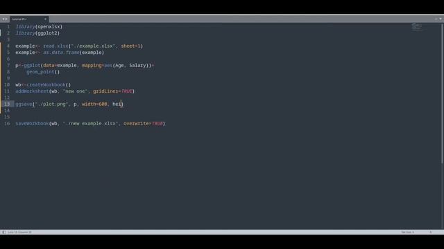 OPENXLSX - Insert images and ggplot objects смотреть онлайн