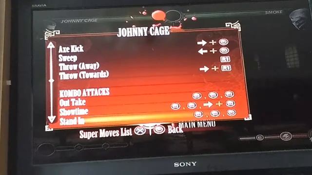 Как играть за Джонни Кейджа в Mortal Kombat 9 обучение#2 смотреть онлайн