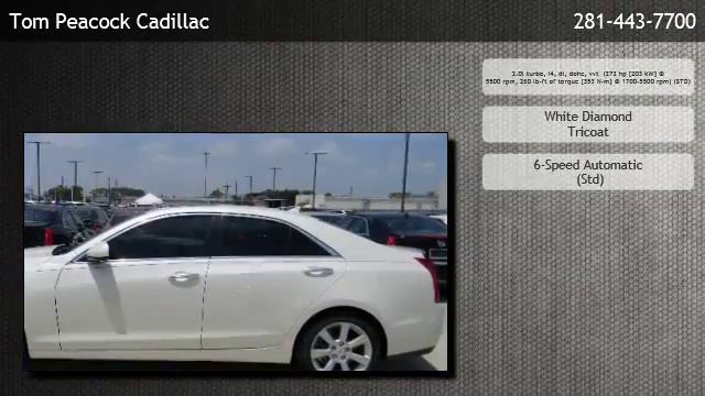 2013 Cadillac ATS 2.0L I4 RWD - Houston смотреть онлайн