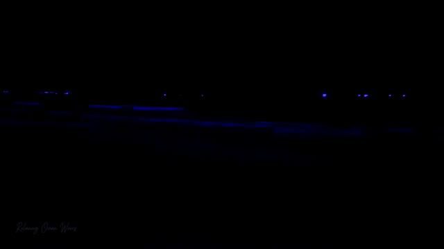 12 Hours Ocean Sounds for Deep Sleep with a Dark Screen and Rolling Waves смотреть онлайн