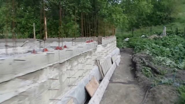 Стены из монолитного железобетона. #Строим ЖБ Дом смотреть онлайн