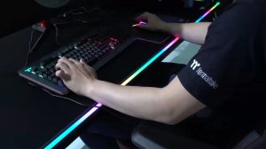 Геймерский моторизованный стол с RGB