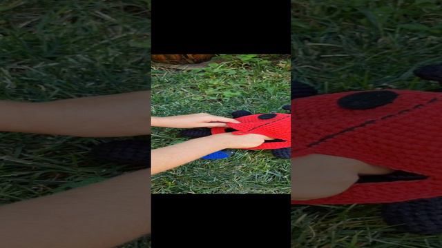 Развивающая игра "Божья коровка" крючком смотреть онлайн