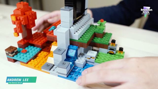 Lego Minecraft review: The ruined Nether Portal смотреть онлайн