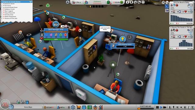 Fun for kids! Mad Games Tycoon 2 part 4 смотреть онлайн