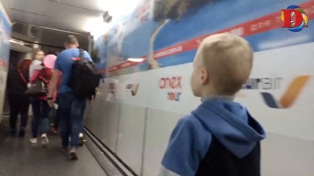 Летим в Турцию / Аэропорт, Самолет, Автобус / Vlog . Видео для детей смотреть онлайн