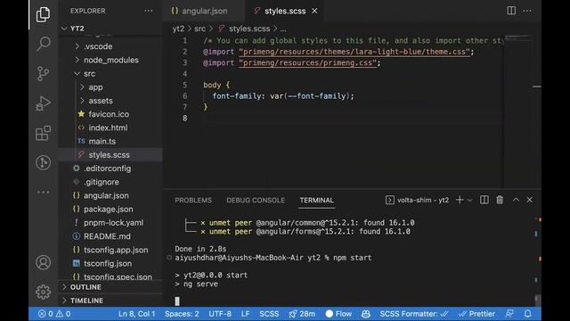 How to setup Primeng in Angular 16 (Fix for LTS also present) смотреть онлайн