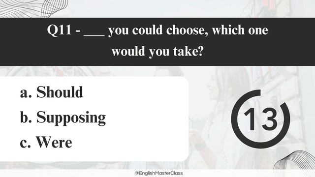 Challenging Conditionals Quiz (0,1,2 & 3) In English Grammar | Learn English смотреть онлайн