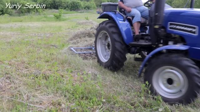 ЗАПРЯГЛИ майже ВСЮ ТЕХНІКУ!!! Заготовка сіна в селі... смотреть онлайн