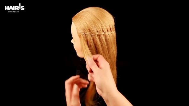 Плетение косы «Водопад» из двух прядей - видеоурок (мастер-класс) Hair’s How смотреть онлайн