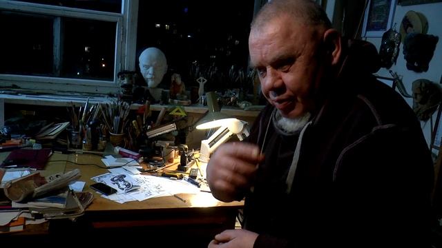 В мастерской художника Владимира Буркина (серия 2) #Владимир_Буркин #Графика #Мастерская_художника смотреть онлайн