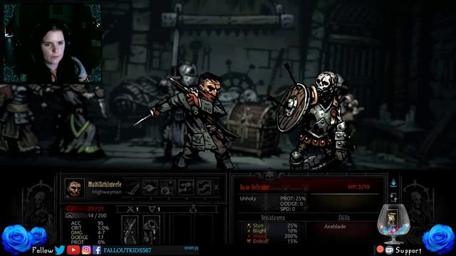 A NEW NIGHTMARE BEGINS! || Darkest Dungeon: The Crimson Court (Part 1) смотреть онлайн