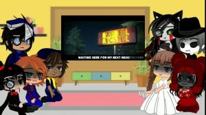 killer dolls (my Au) and my sister react to cartoon cat song( pt.4/?)