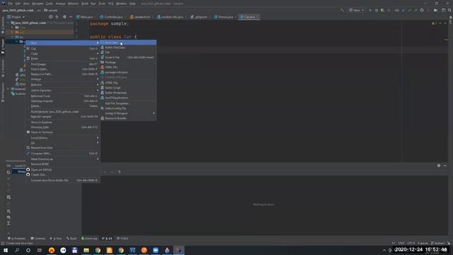 Github Collaboration using IntelliJ смотреть онлайн