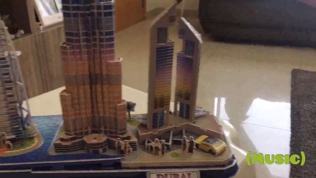 My CubicFun 3D Puzzle Dubai Skyline !