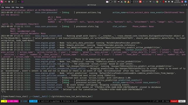 Rasa Data_Bot: Storing User & Bot Messages In Sqlite Database смотреть онлайн