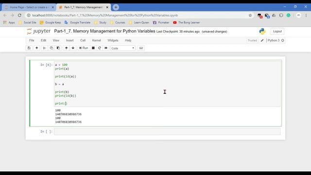 Part-1_7. Memory Management For Python Variables смотреть онлайн