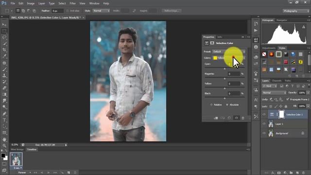 Lab colour Effect | Adjustment layer | Photoshop Tutorial смотреть онлайн