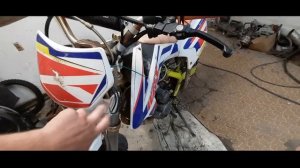 ПИТБАЙК с двигателем 172 FMM ПЕРВЫЙ ВЫЕЗД и доработка