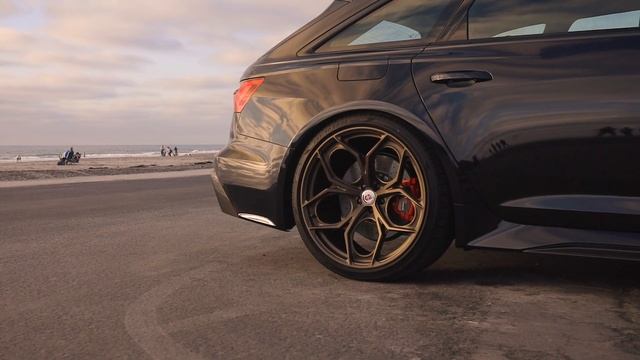 WORLDS FIRST Audi RS 6 Avant on HRE Wheels! смотреть онлайн
