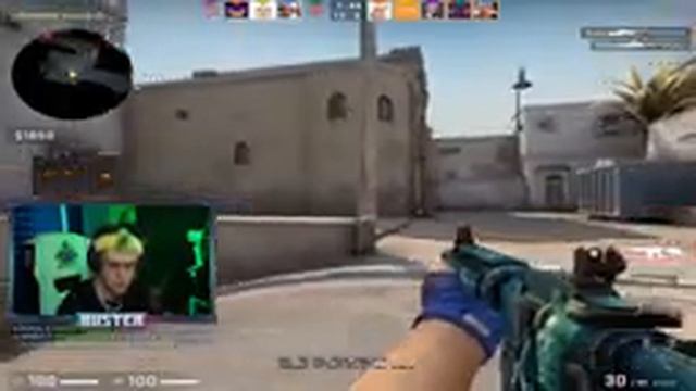 БУСТЕР С ФРИКАМИ ПРОТИВ 89 СКВАДА КАРТА DUST 2 смотреть онлайн