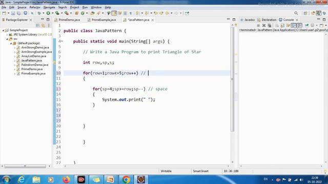 Java pattern programs | Star pattern programs in java | Logic Explained смотреть онлайн