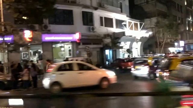 Night Life of Mumbai | Leopold Cafe | Taj Hotel | Colaba | Nariman point| смотреть онлайн