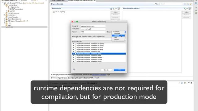[LD] Maven in Eclipse (m2e) 04 - Dependency Management | Let's Develop With смотреть онлайн
