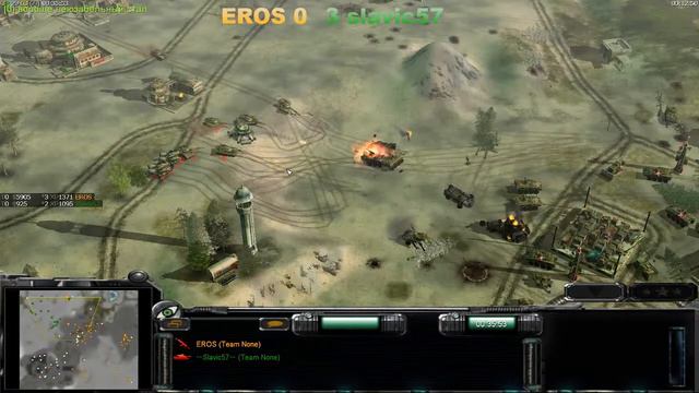 Играем в Generals Contra 009 P2 №22 eros vs slavic57 смотреть онлайн