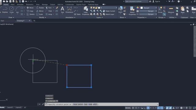 AutoCad 42 : REGION and boolean operation смотреть онлайн