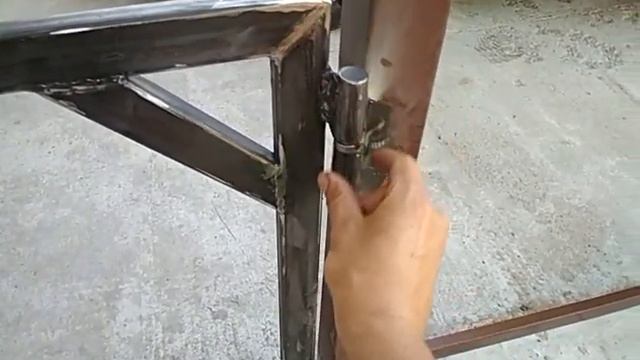 Гравитационнный доводчик. Калитка которая закрывается сама. смотреть онлайн