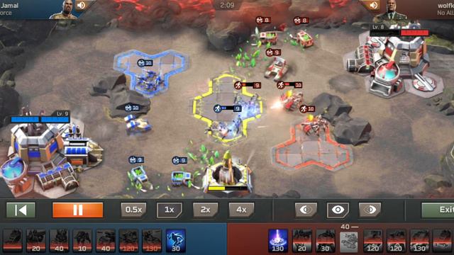 C&C Rivals: An interesting battle between two high-level players смотреть онлайн