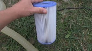 Фильтр для бассейна своими руками за 2$. Очистка воды в бассейне от железа. Фильтр из синтепона