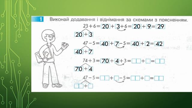Додаємо і віднімаємо числа смотреть онлайн